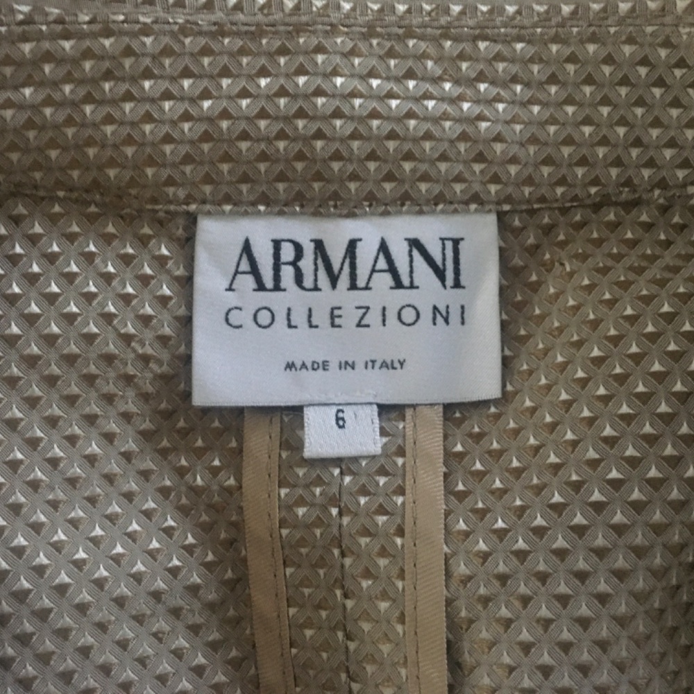 Armani collezione silk jacket blazer - Picture 5 of 7